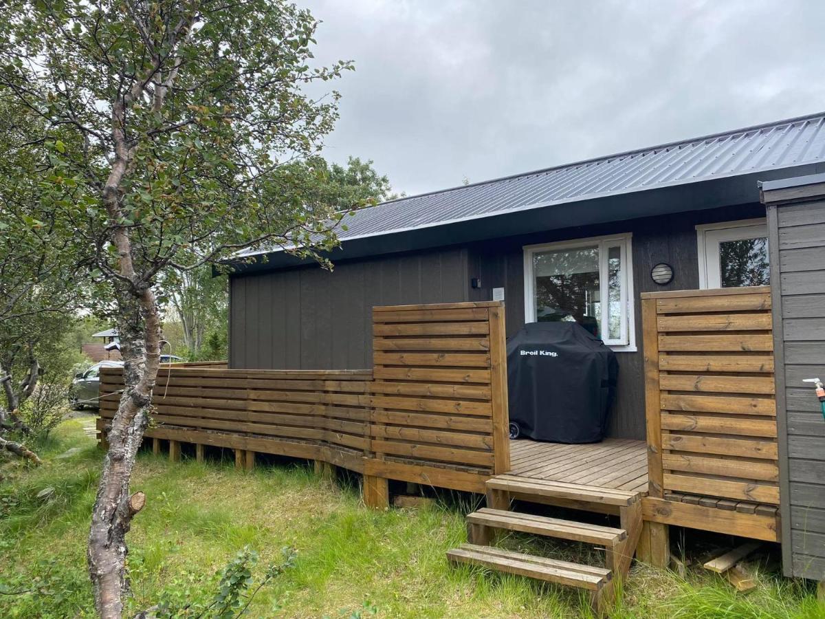 Cabin In The Lava. Near Husavik Skogar  外观 照片