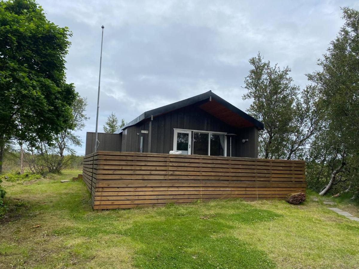 Cabin In The Lava. Near Husavik Skogar  外观 照片