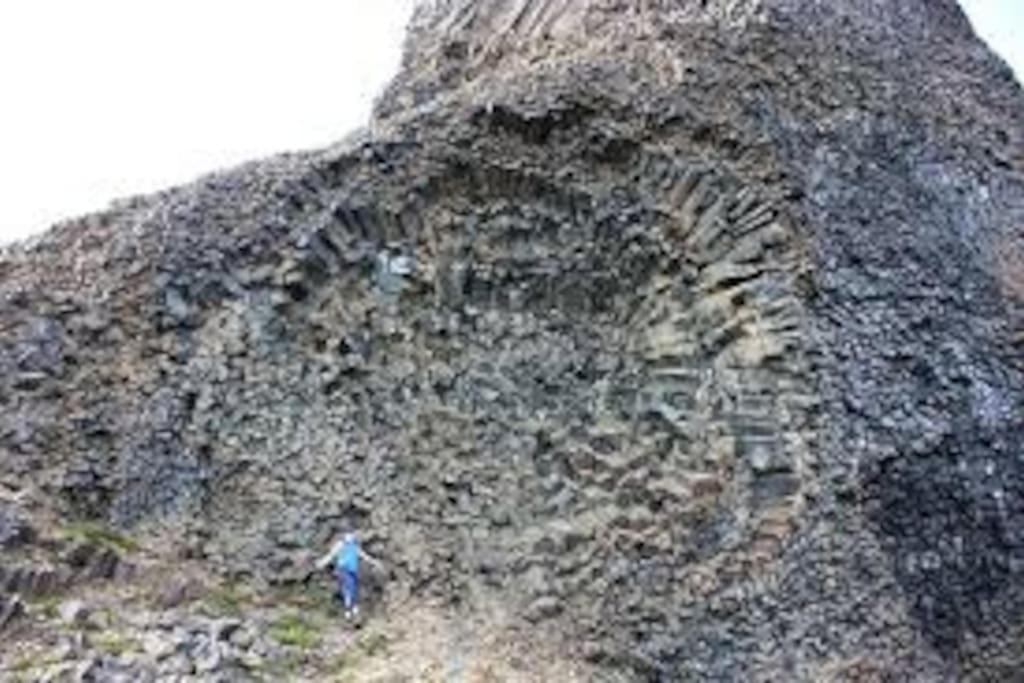 Cabin In The Lava. Near Husavik Skogar  外观 照片