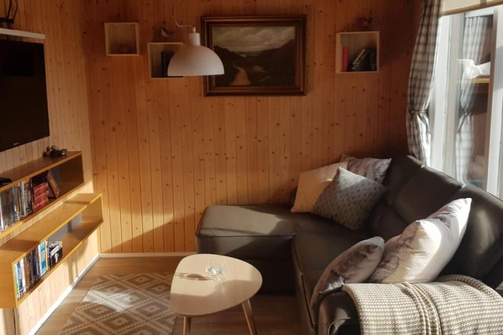 Cabin In The Lava. Near Husavik Skogar  外观 照片
